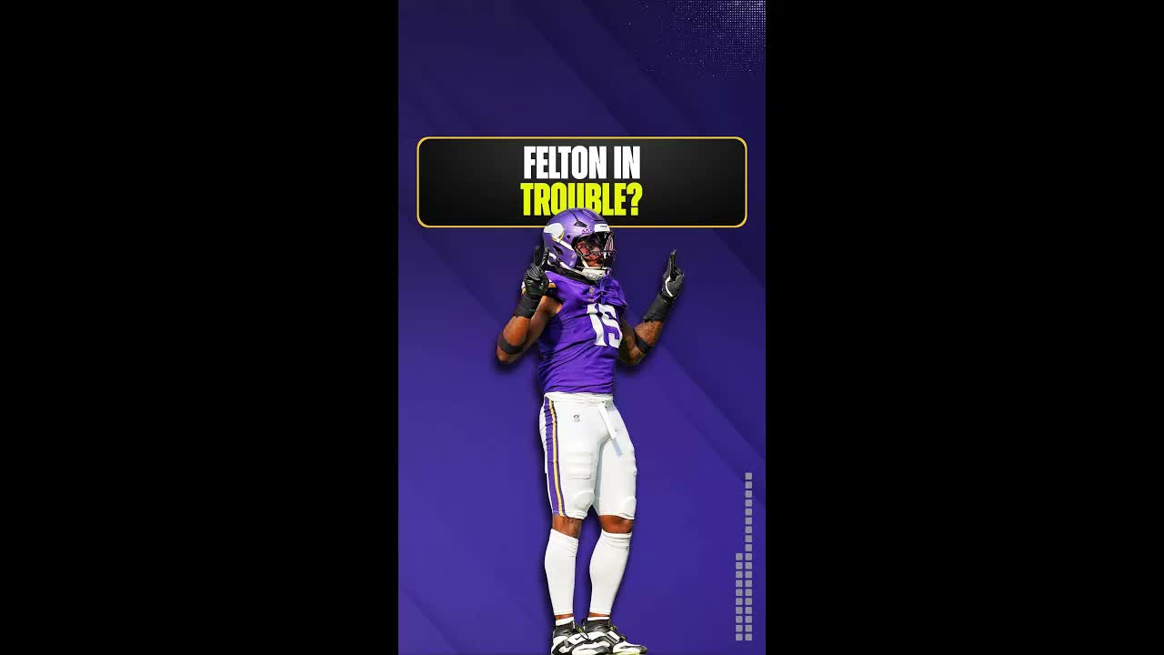 Could Tai Felton already be on the roster bubble? #NFLNews #MinnesotaVikings episode artwork