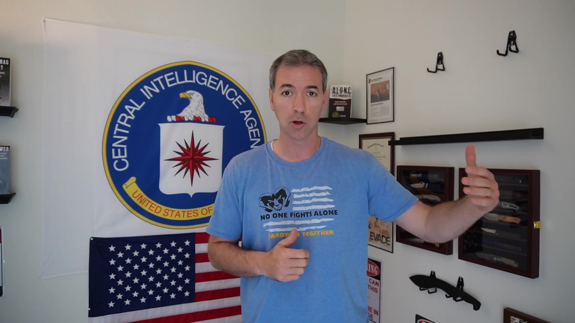 The tradecraft a spy uses to keep his identity hidden
