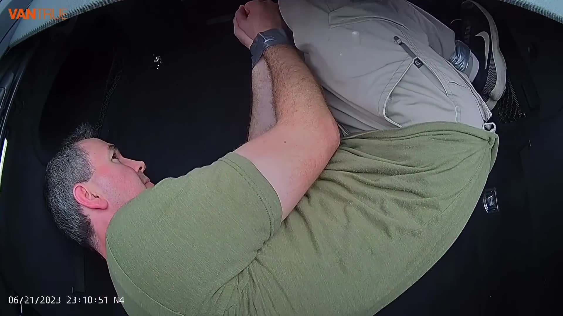 Getting out fast when an abductor locks you in a trunk