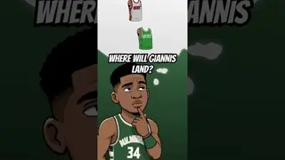 There are 2 teams left in the race…the Miami Heat & the Boston Celtics. Who will Giannis play for?!
