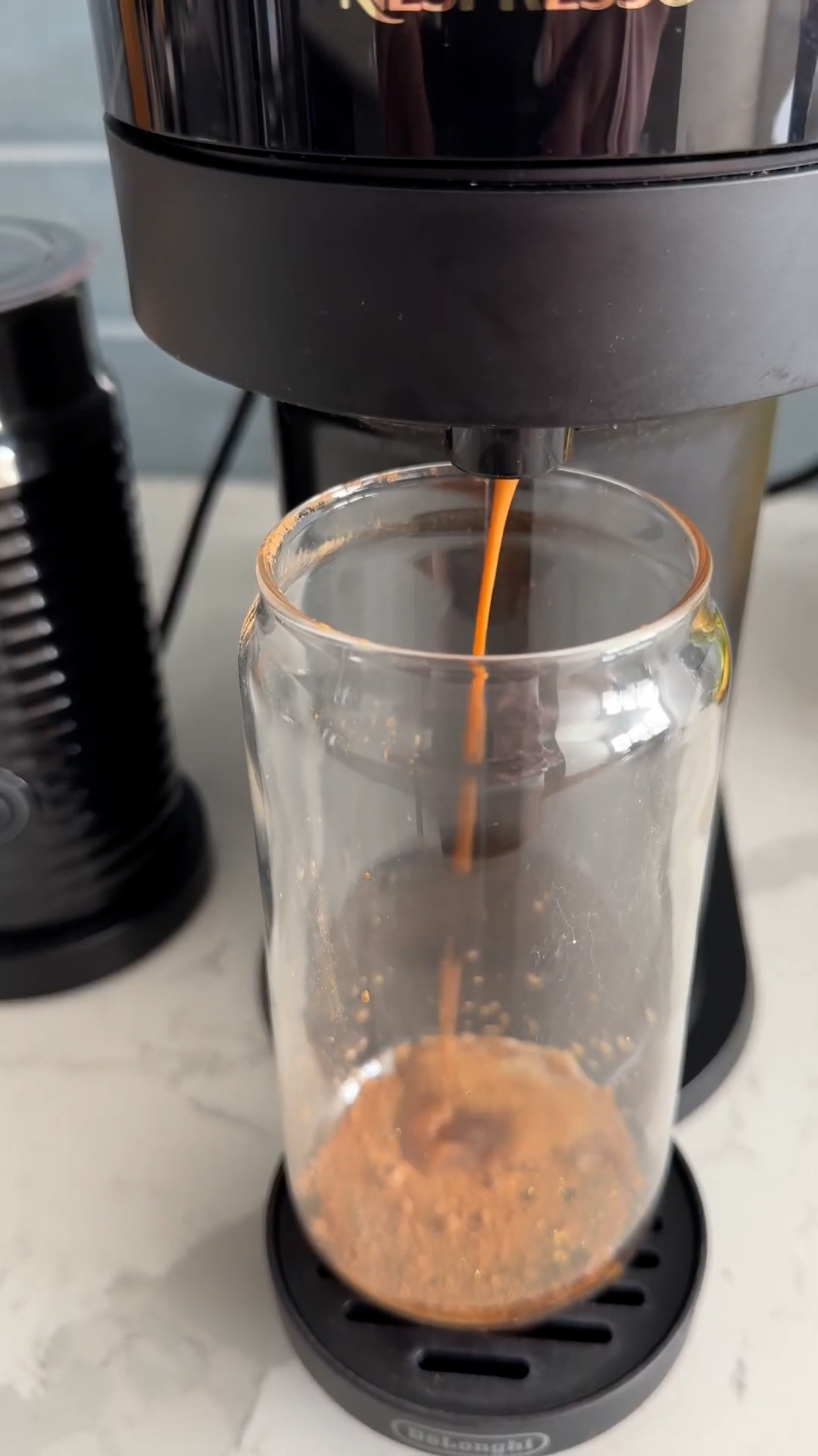 Cold-brewed coffee over ice makes an easy refreshing morning cup