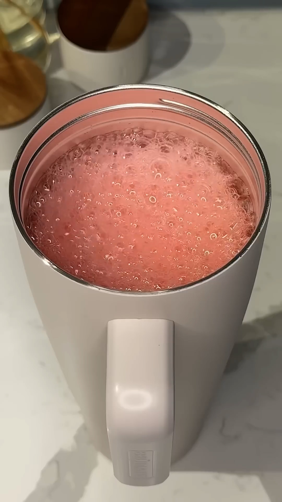Cherry and lime come together over ice for a bright summer cooler