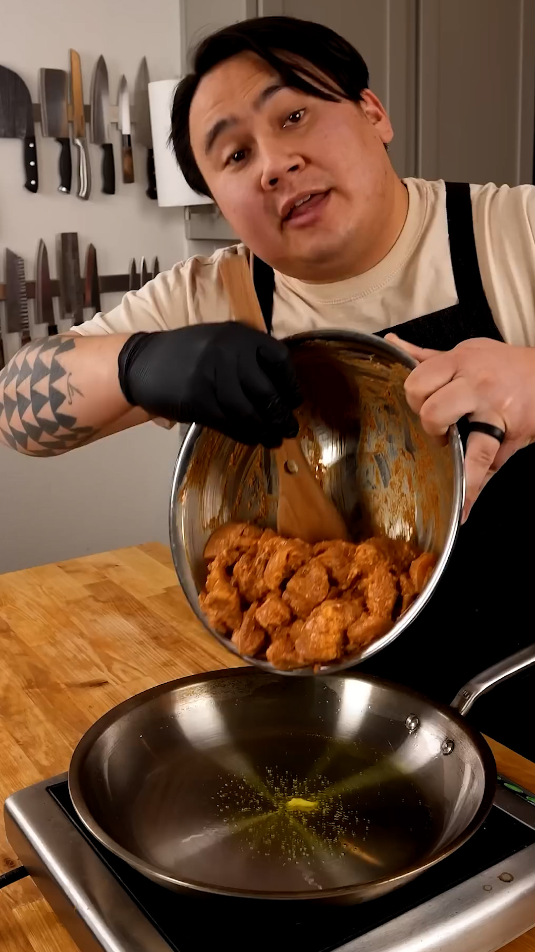 Rich butter chicken that goes straight to the curves