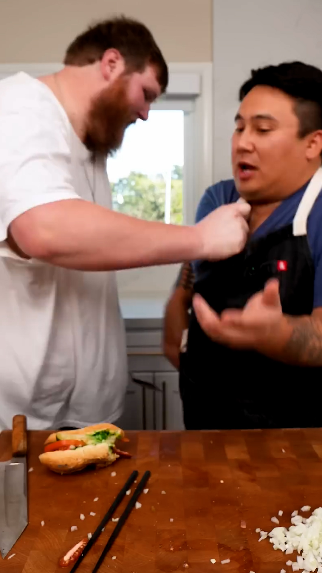 When you mess up a recipe and know you will get roasted