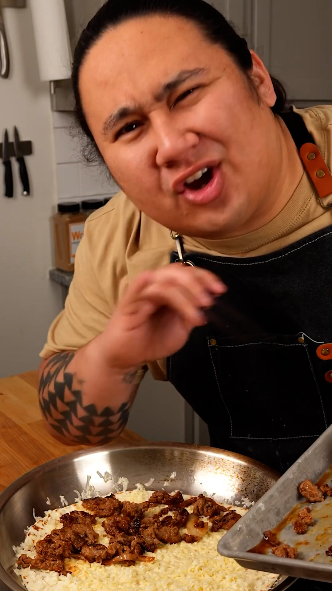 Why I fold my bulgogi quesadillas instead of cutting them