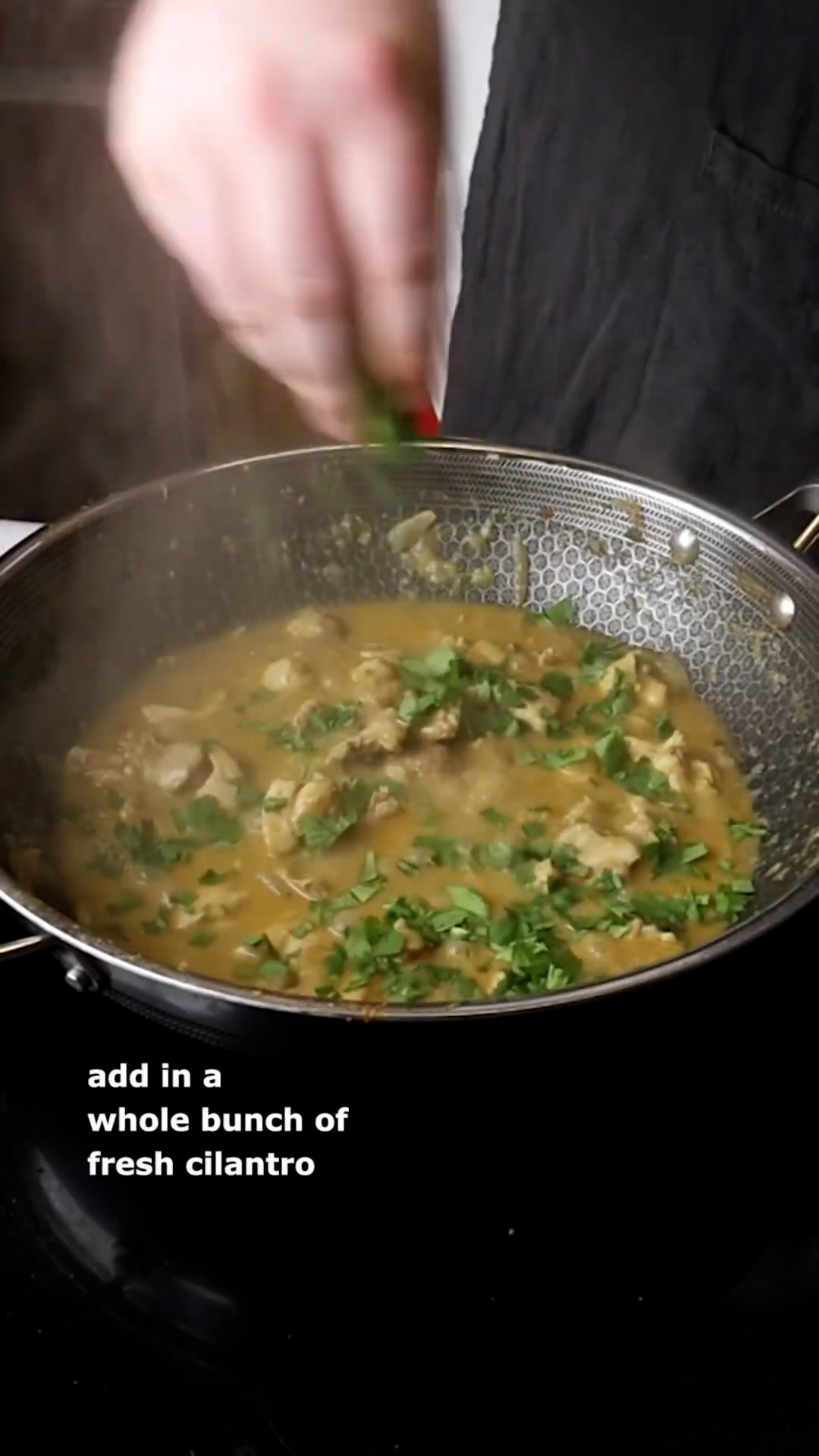 Thai coconut curry chicken
