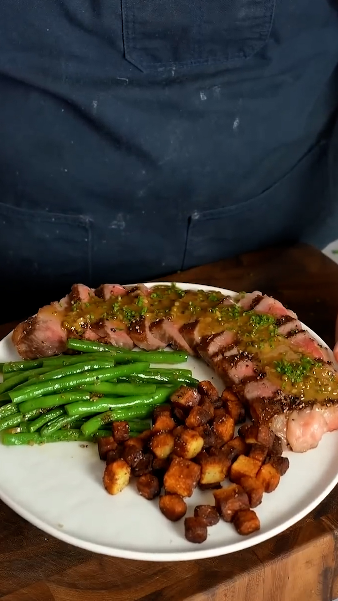 Premium steak dinner recipe