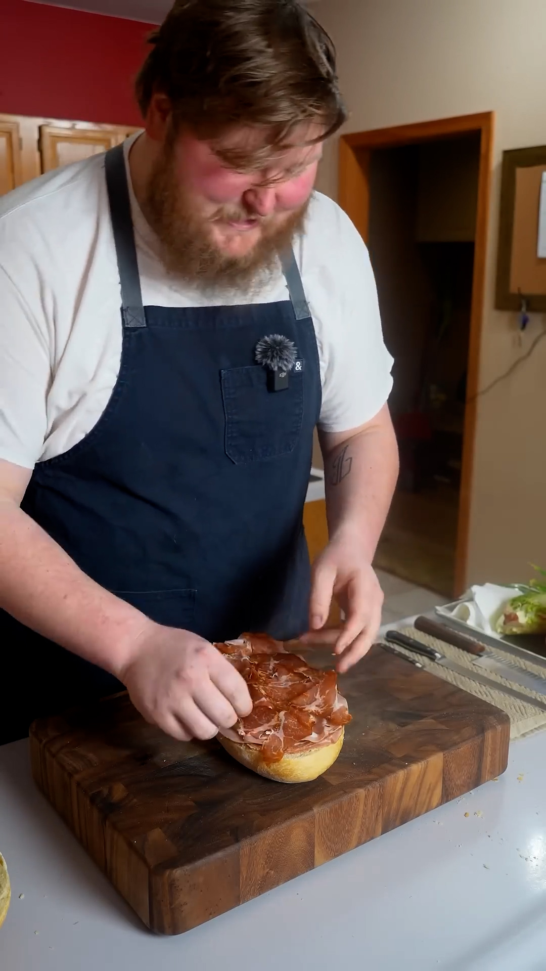 Dog sandwich-making mishap story