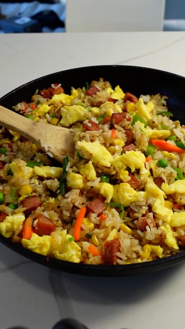 Spam fried rice