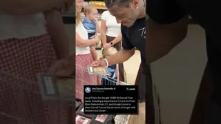 This one #titans fan has a MASSIVE Carnell Tate card collection 🤯