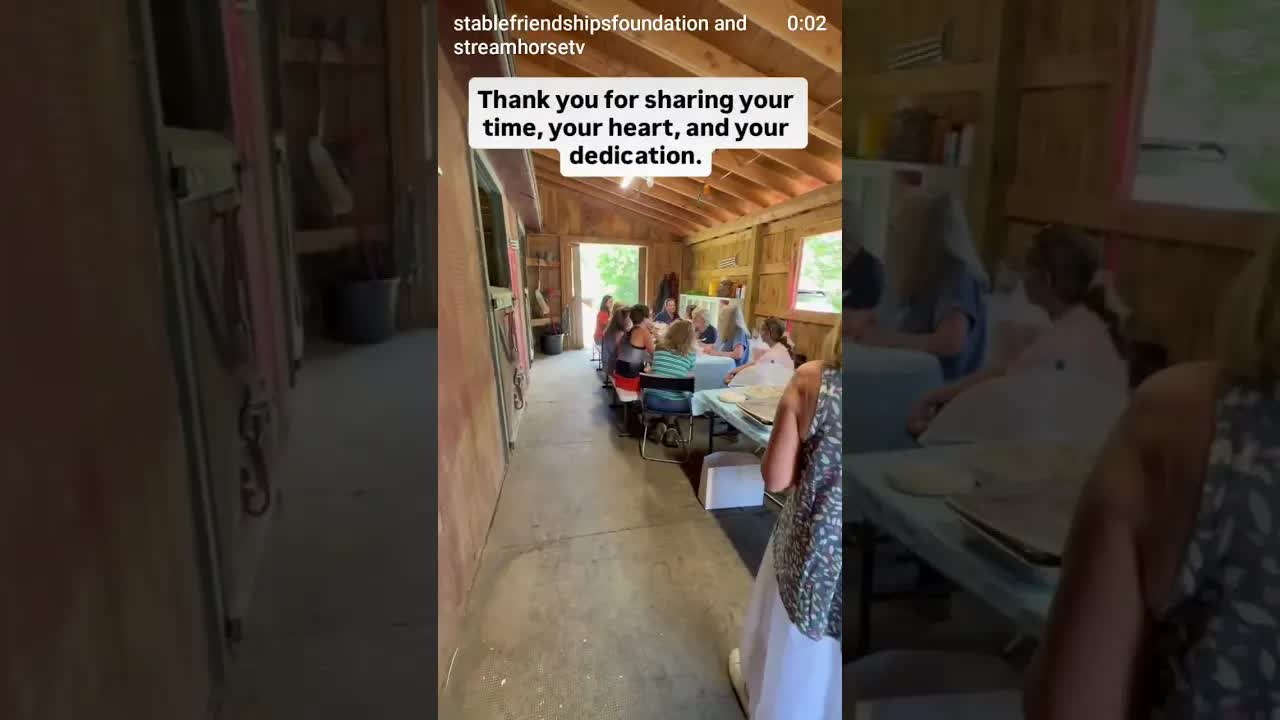 It truly takes a village. At Stable Friendships, our volunteers are so much more than helping hands.