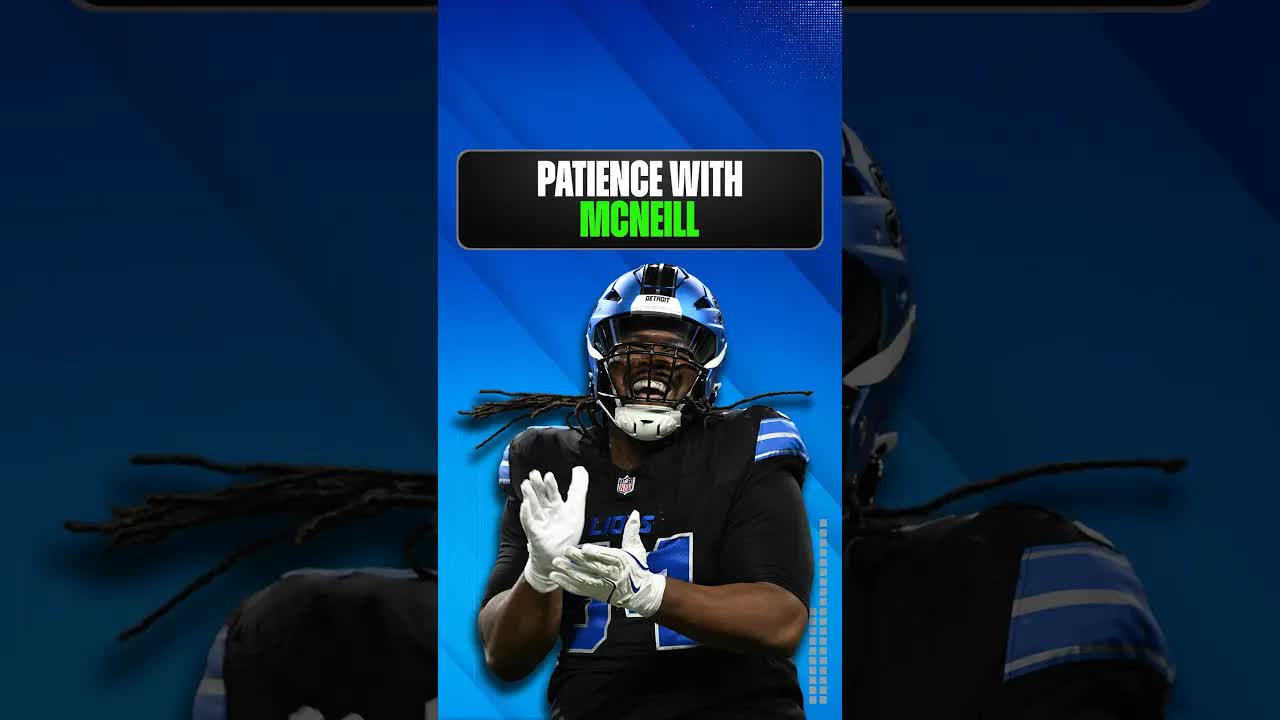 Alim McNeill's 2025 numbers don't tell the whole story.#DetroitLions #NFLNews episode artwork
