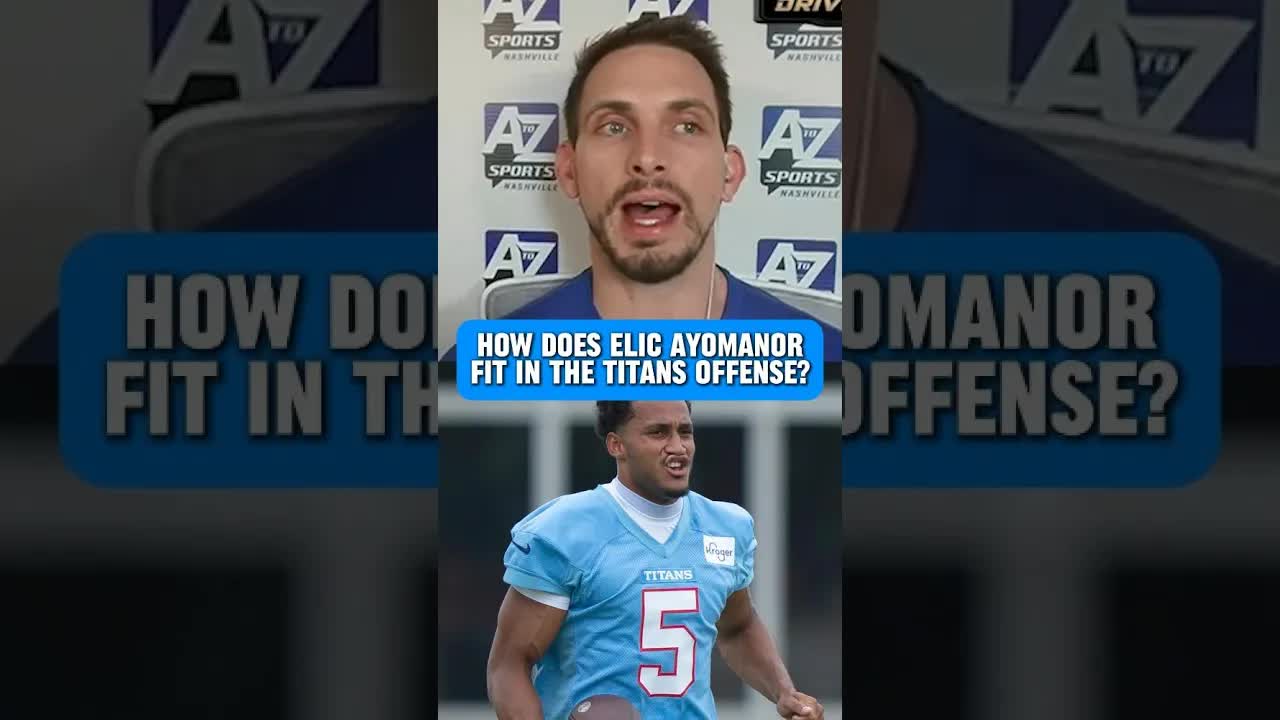 What Makes Elic Ayomanor Different From Every other #Titans WR