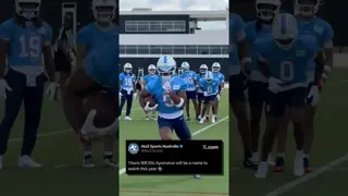 Can Elic Ayomanor make an impact for the #Titans in year two?