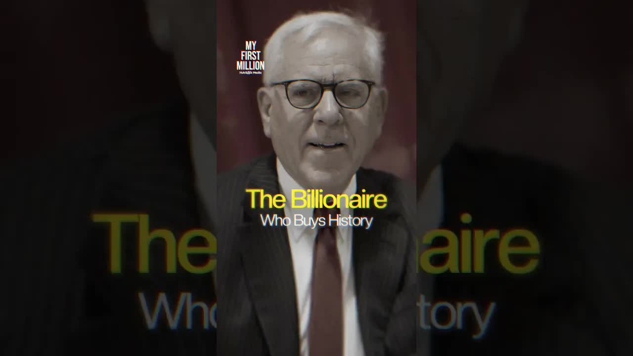 He paid $21M for the Magna Carta