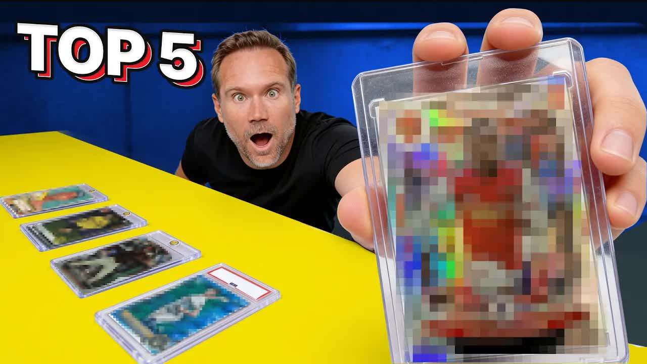 TOP 5 HOTTEST SPORTS CARDS!