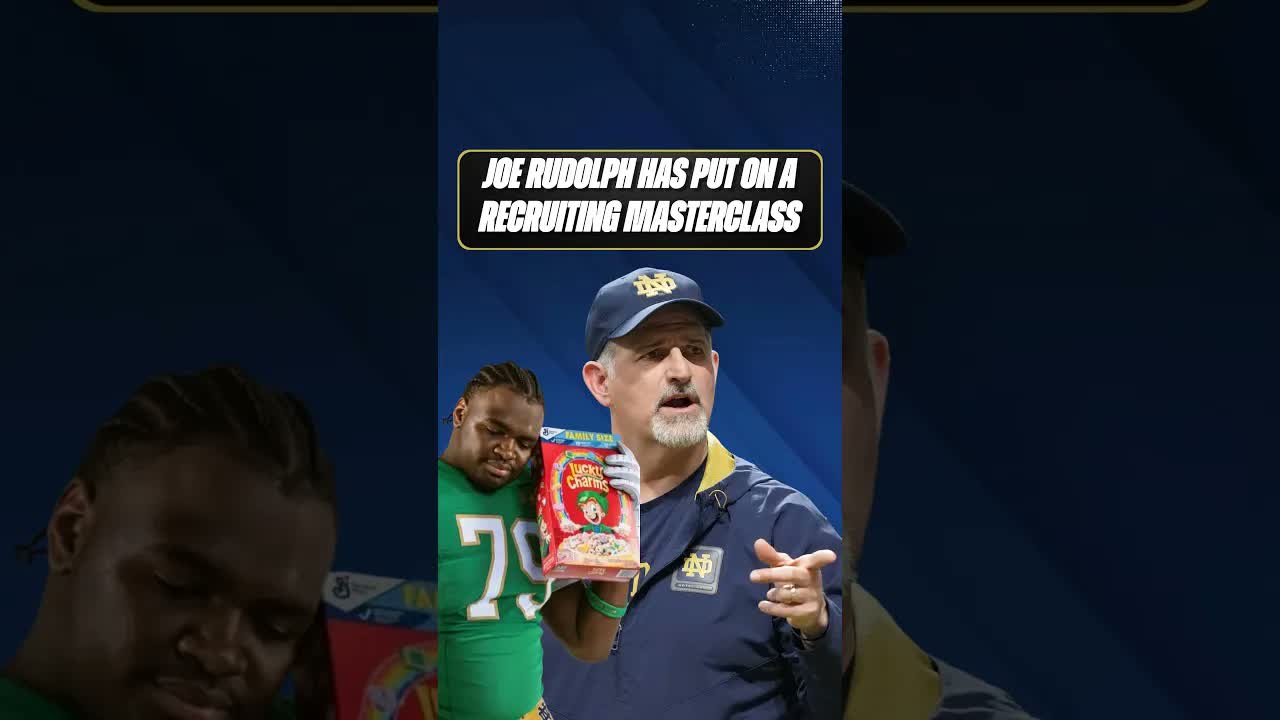 Notre Dame's Offensive Line Recruiting Is Thriving Under Joe Rudolph ☘️ 🔥