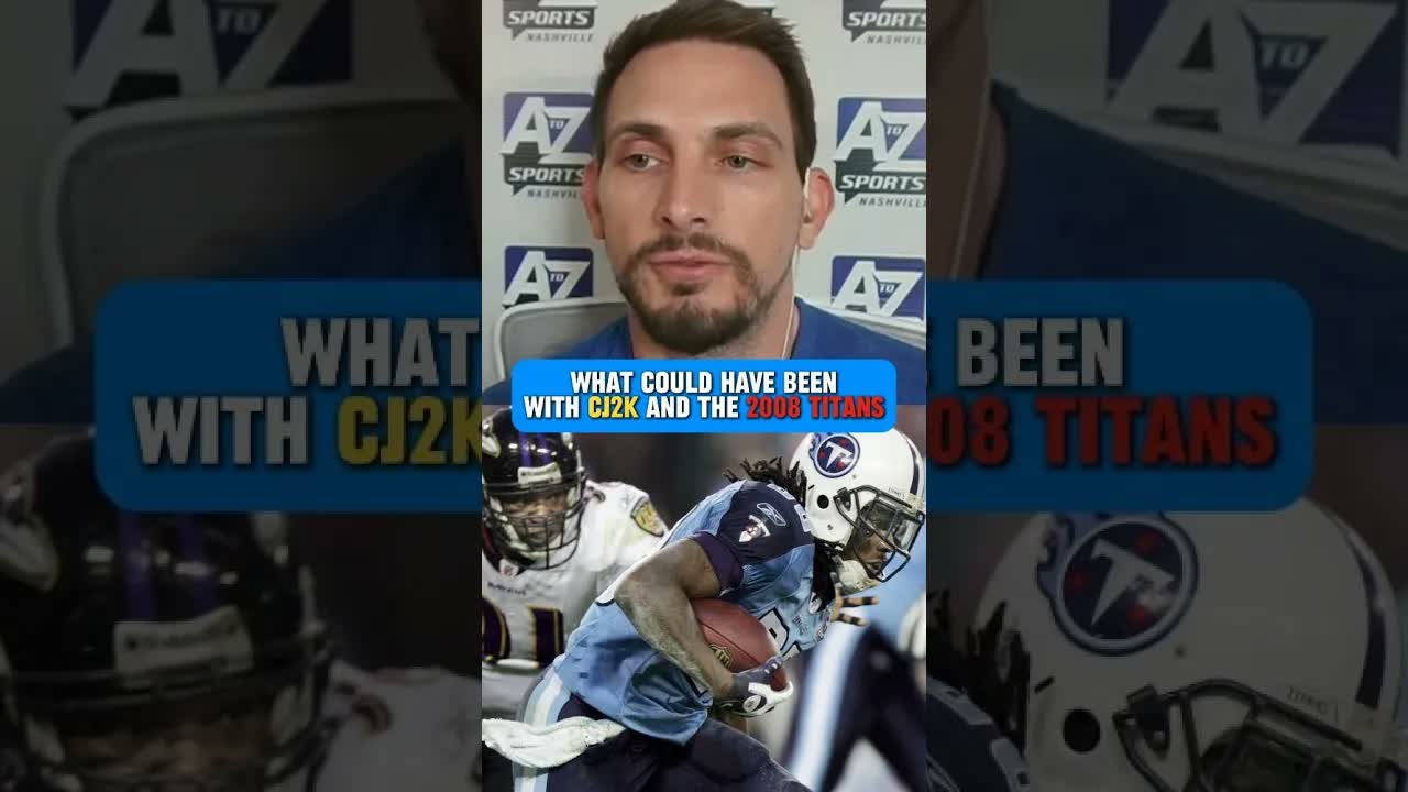 The 2008 #titans were putting together something special with CJ2K