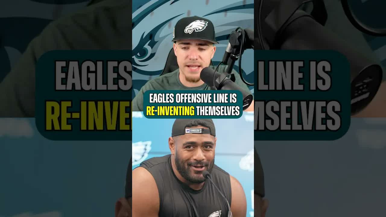 The #Eagles OL Has A New Mindset This Year #philadelphiaeagles #nflnews #nfl episode artwork