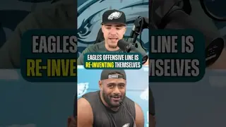 The #Eagles OL Has A New Mindset This Year 👀#philadelphiaeagles #nflnews #nfl