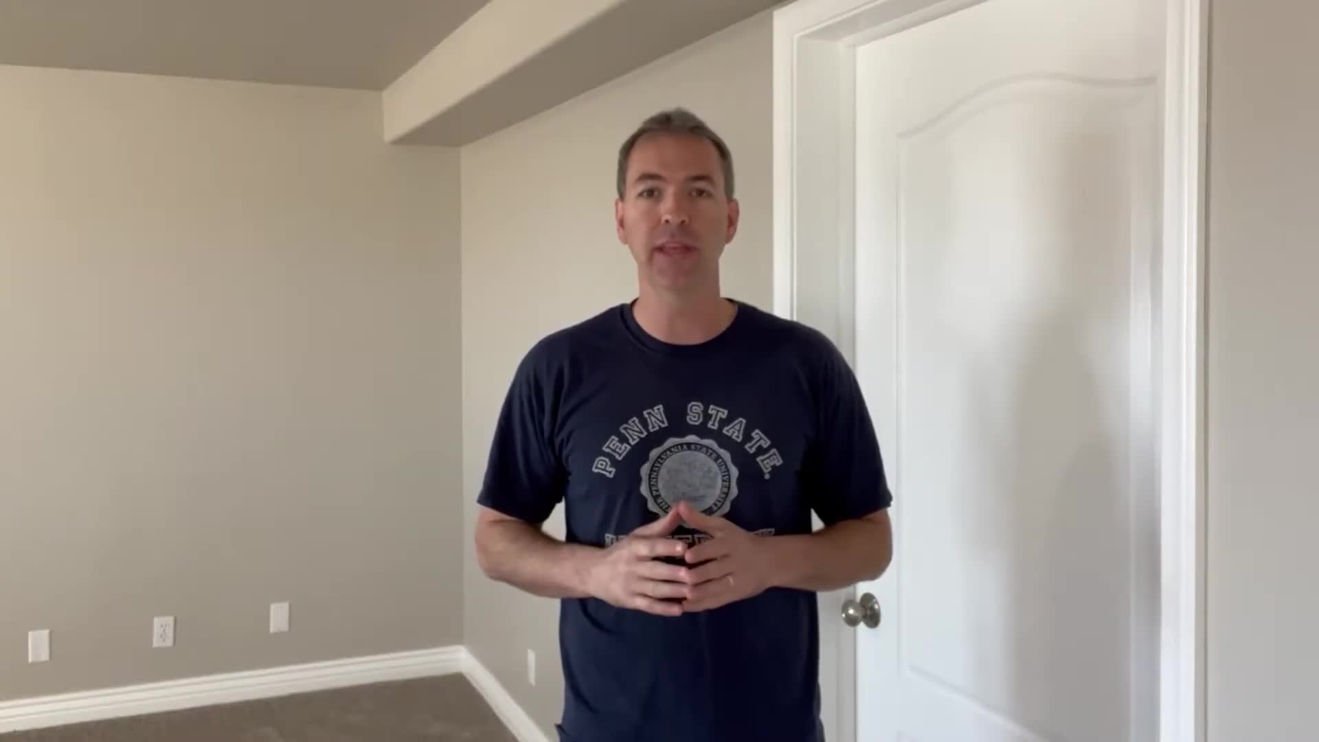 Room-to-room movement when you hear an intruder inside your home at night