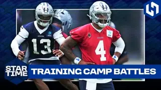 Cowboys News: Training Camp Battles + Surprise UDFA Standouts | STAR TIME