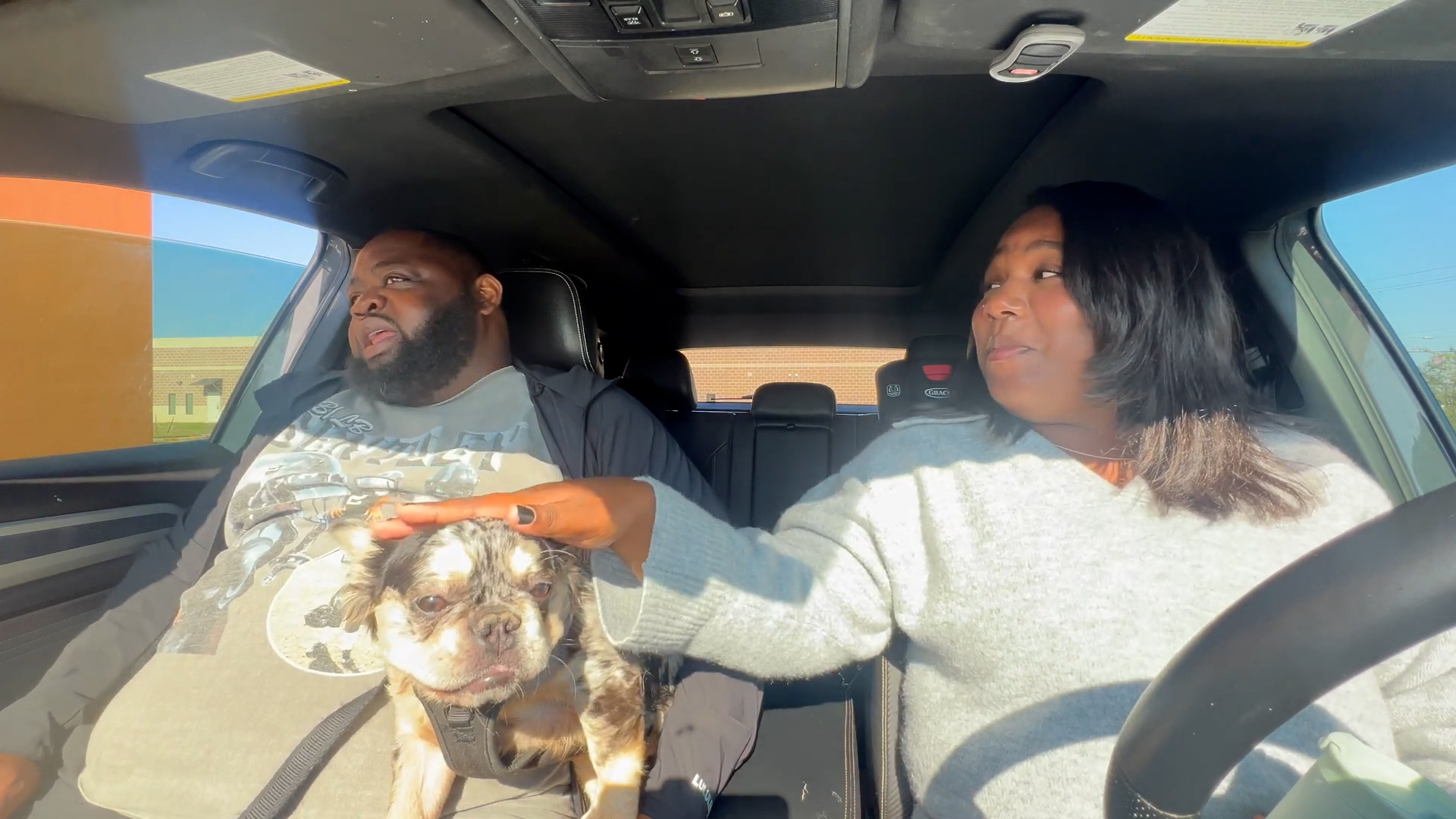 Husband's emotional reaction when I said we had to give our dog away