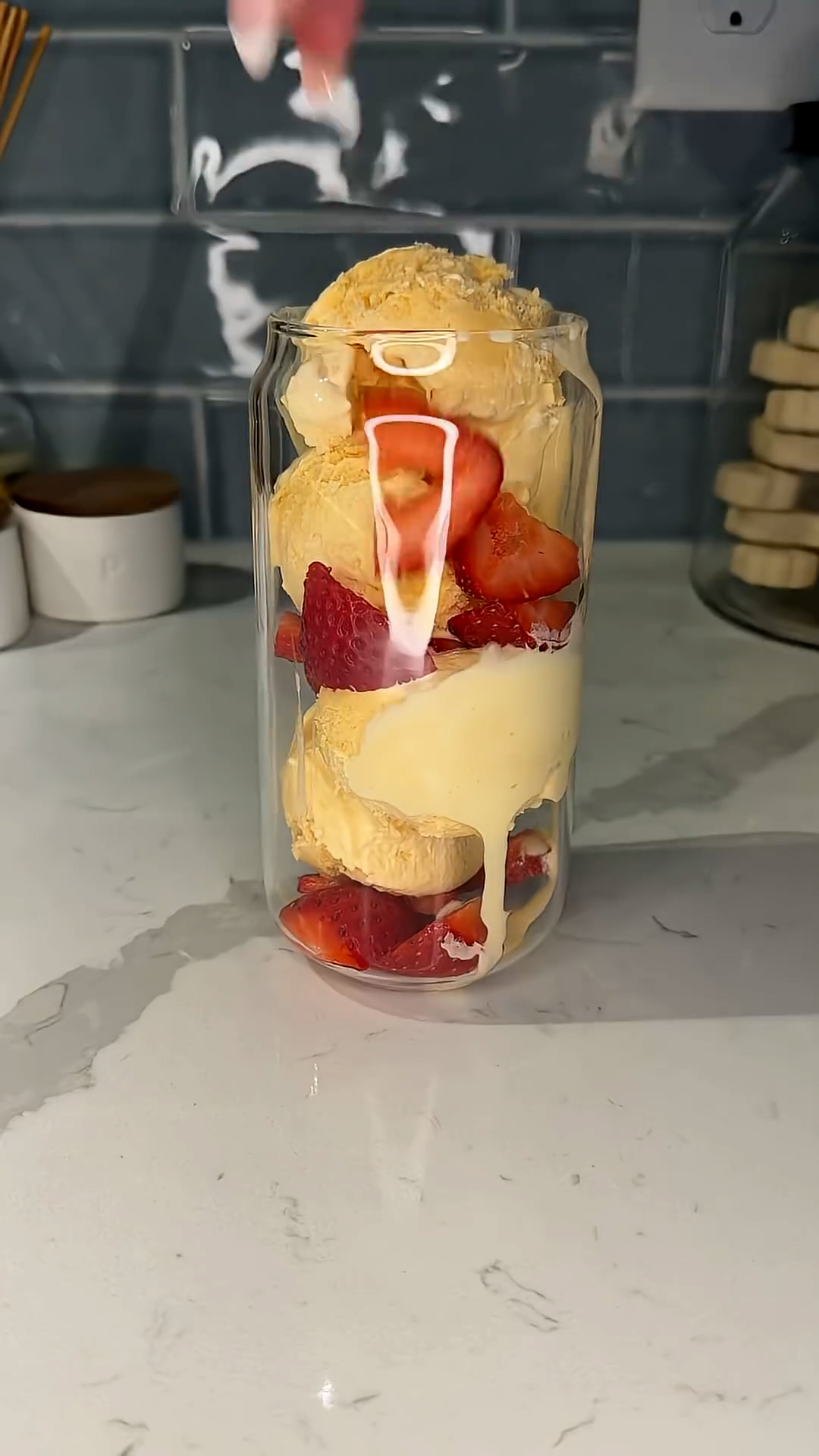 The strawberry ice cream float you'll crave all summer long