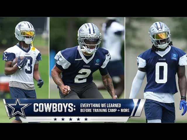 Cowboys: Everything We Learned Before Training Camp + More