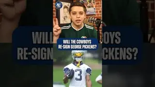 Re-signing George Pickens is going to be complicated for the #Cowboys...