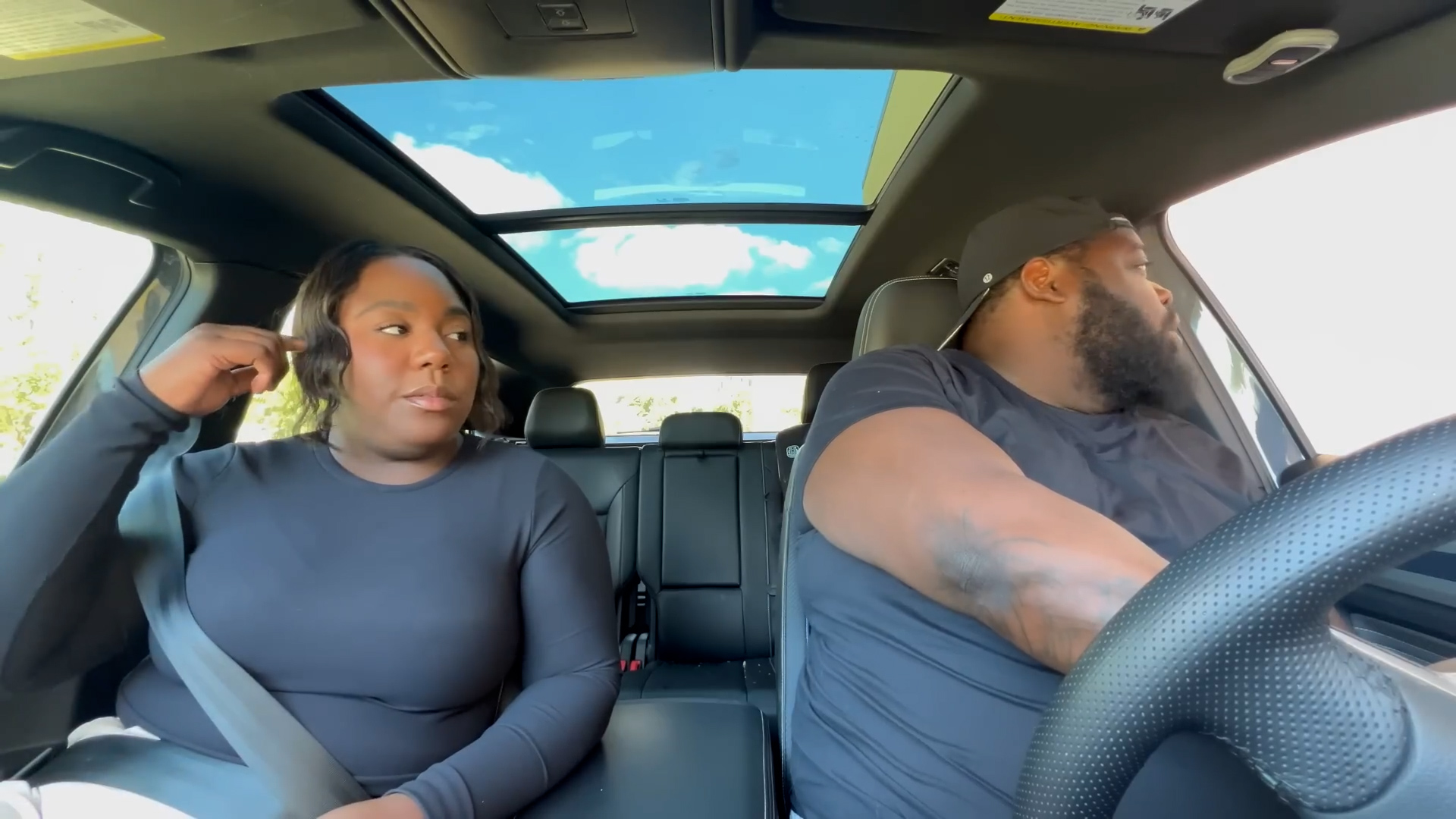 Wife's stunned reaction when she watched me flirt at the drive thru window