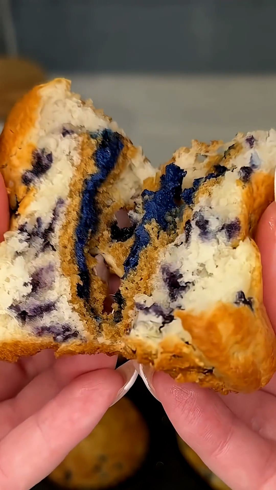 Blueberry Oreo muffins that vanishes in minutes