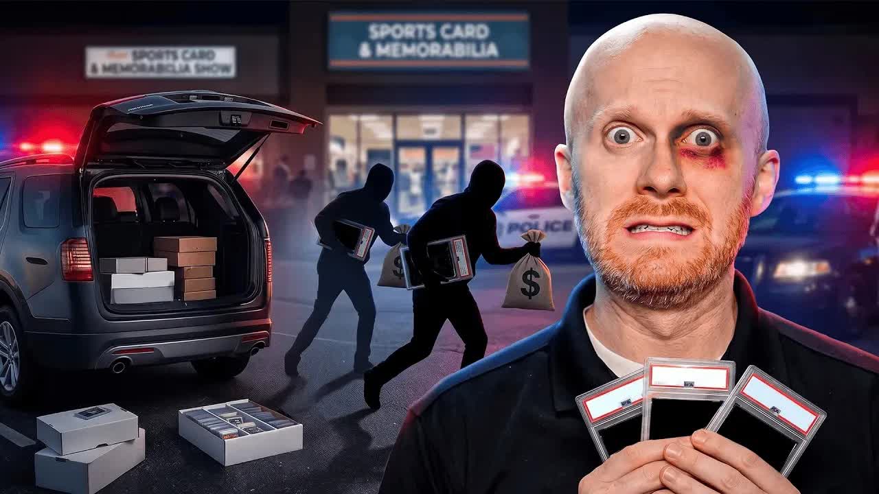 Vendor ROBBED Outside of Card Show