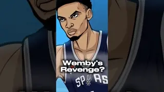 Last offseason he visited a monk…what will Wemby be doing to improve this time?! 👀 #nba