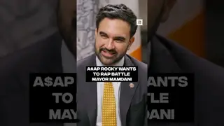 A$AP Rocky wants to rap battle Mayor Mamdani #360WithJillian