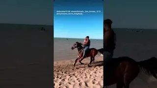 riding the beach in Hurghada, Egypt 🇪🇬