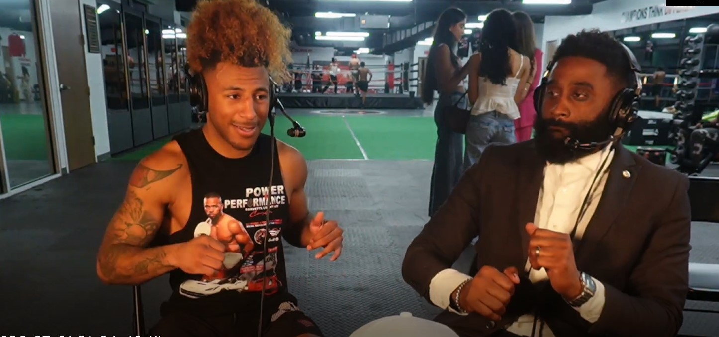 Dominique Roundtree shares his journey into boxing, what he's learned from Roy Jones Jr.