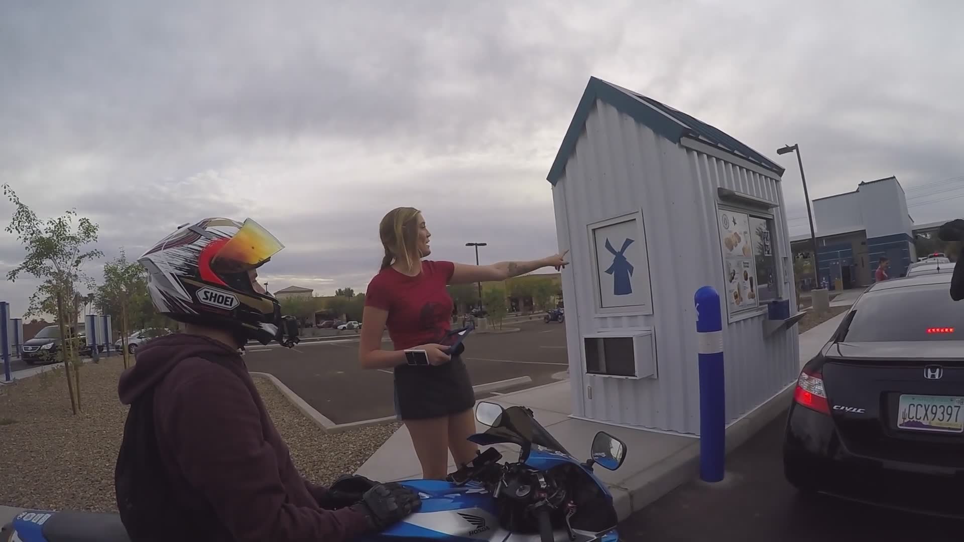Got caught, but this officer turned it positive
