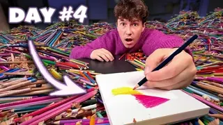I used 1000 Pencils in One Drawing ✍️