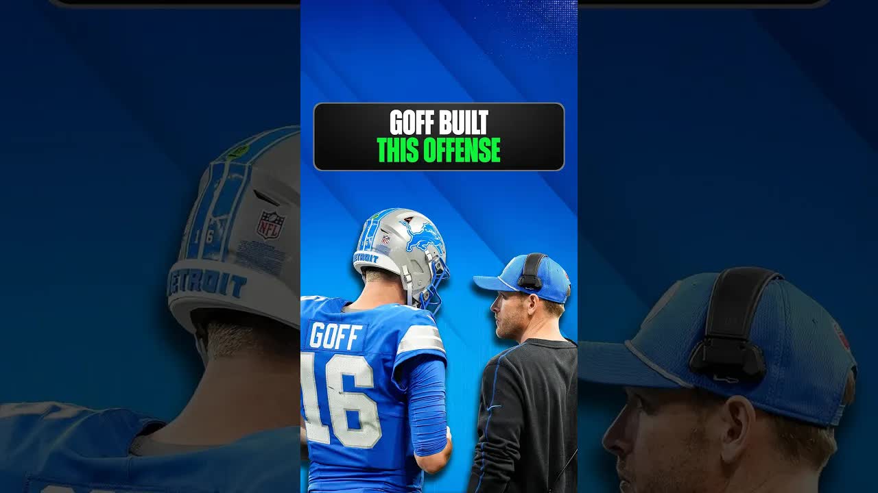 Ben Johnson said it himself: Jared Goff helped build the #Lions offense #NFLNews episode artwork