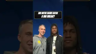 Notre Dame may have dodged a bullet when it come to their QB class