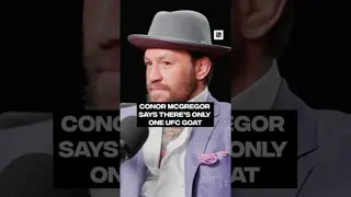 Conor McGregor says there's only one UFC GOAT #ReRank