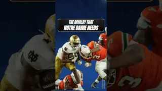 Notre Dame vs Miami is the rivalry that BOTH programs need 👀🔥