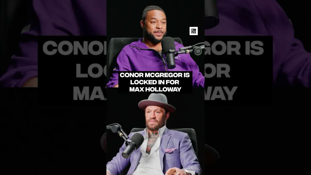 Conor McGregor is locked in for Max Holloway #ReRank