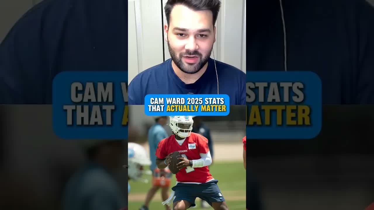The harder the throw, the better #Titans QB Cam Ward was in 2025 👀
