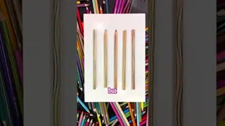 I draw, but with COLOR-CHANGING pencils ✏️ 🎨