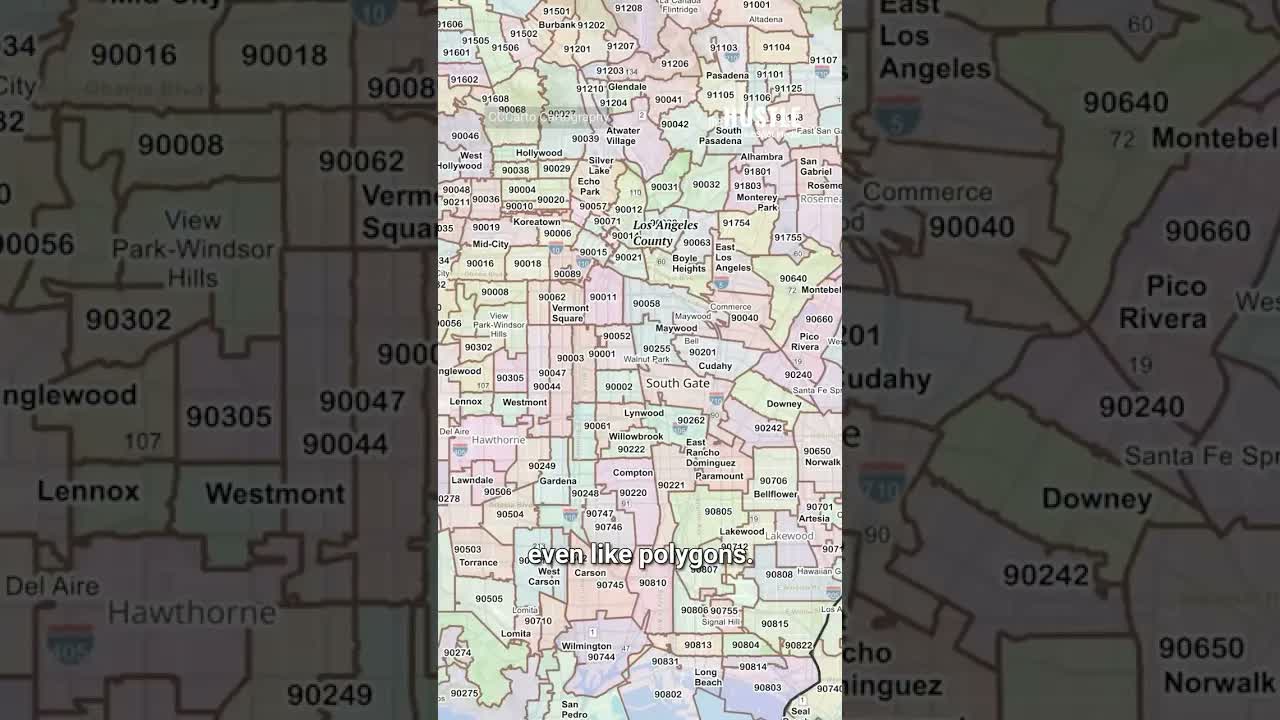 How zip codes actually work