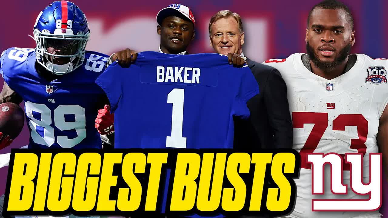 The Giants' 3 Biggest Draft BUSTS of the Last Decade episode artwork