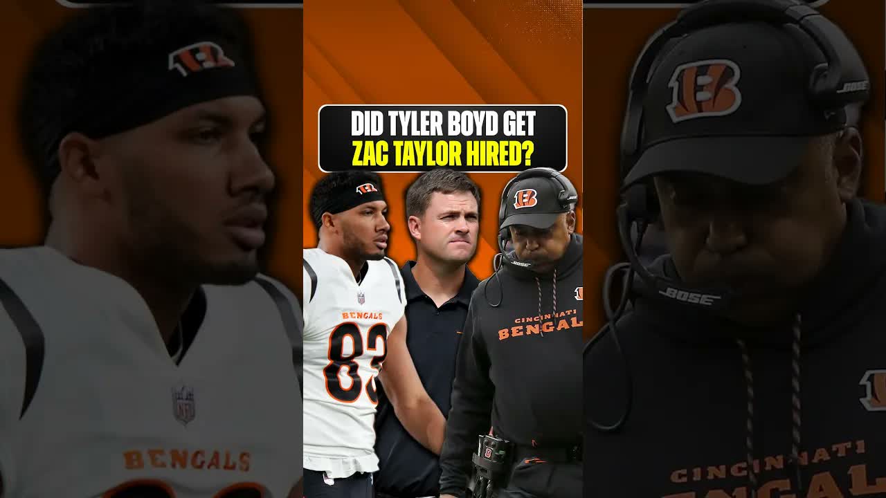 THIS is how former #CincinnatiBengals WR Tyler Boyd actually got Zac Taylor hired! #WhoDey #NFL episode artwork