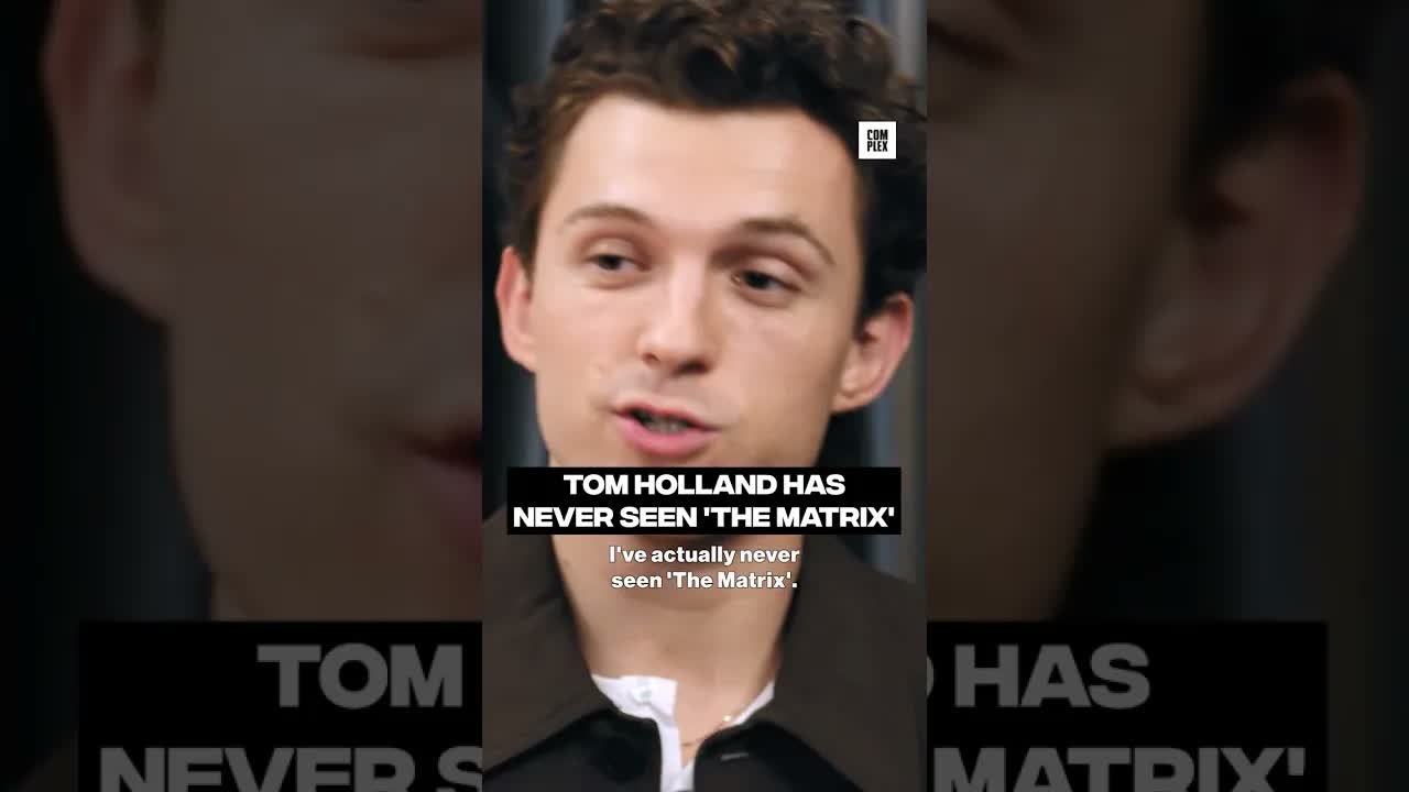 Tom Holland has never seen 'The Matrix' 😱 #GOATTalk